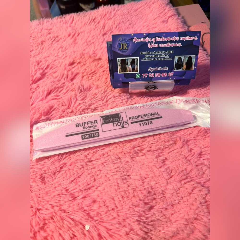 Lima buffer esponja profesional Fantasy Nails 100/180
